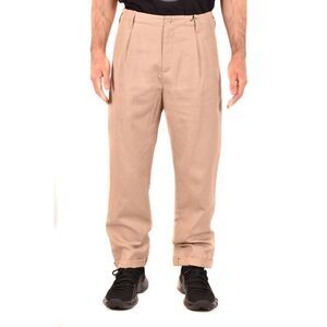 Neil Barrett Pleated Casual Pants Men Beige